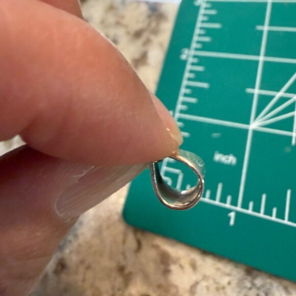 Lg Artisan Ornate Teardrop Lapis Lazuli Statement Pendant Sterling Silver Gift - Picture 6 of 8